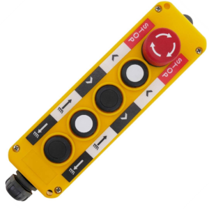 taster me kuti lay5 epbs5, 4 butona komandues + buton emergjent