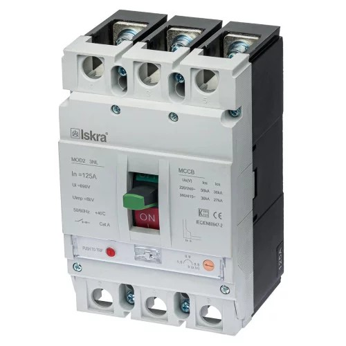 aes iskra 3p 63a – siguresë automatike mccb