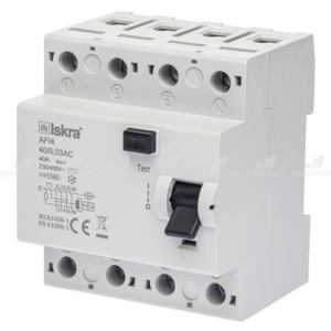 fid iskra 4p 40a – 0.3ma