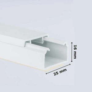 kanal plastike 25x16 me ngjitës