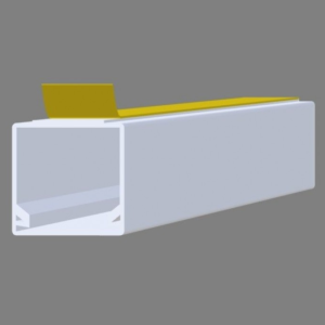 kanal plastike 25x25 me ngjitës