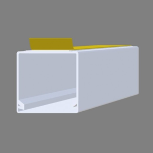 kanal plastike 40x40 me ngjitës