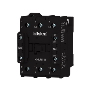 kontaktor iskra knl75 11 – 37kw, 75a, 1no + 1nc