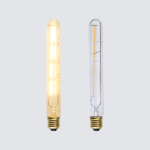 poq led t225 e27 6w dekorativ amber