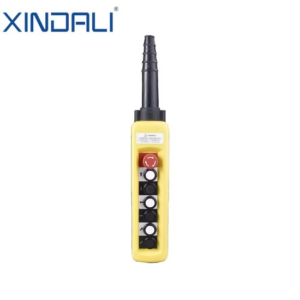 taster me kuti xcd 63p, 6 butona komandues + 1 emergjent