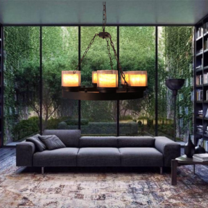 abazhur klasik i varur me 6 llampa