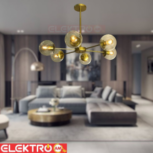 abazhur klasik 6 llampa