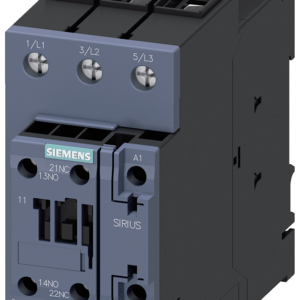 kontaktor siemens 3rt2036 1ap00 – 22 kw, 51 a, 230v ac, 1no+1nc