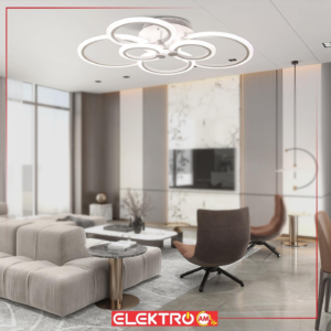 abazhur tavani led mx2374 2+2+2 wh