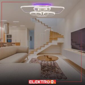 abazhur led tavani me kristal mx77061 2+2+2