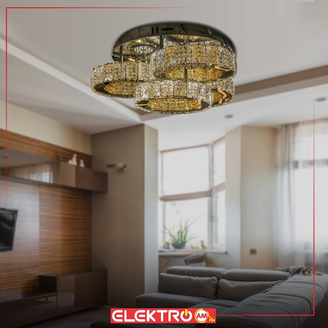 abazhur led tavani kristal w30 500