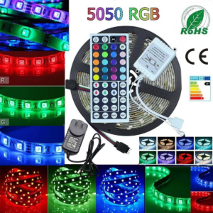 set led rgb 12v – shirit 5m 5050 14.4w/m ip20