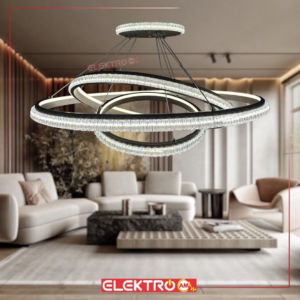 abazhur led i varur me kristale 11085 40+60+80 gr