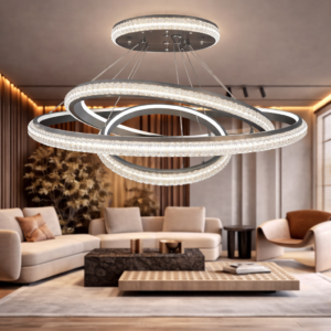 abazhur led i varur me kristale 11085 40+60+80 gr