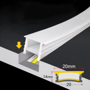 silikon për led 20×14 mm