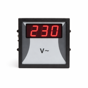 voltmetër digjital 96x96 mm për panele elektrikë
