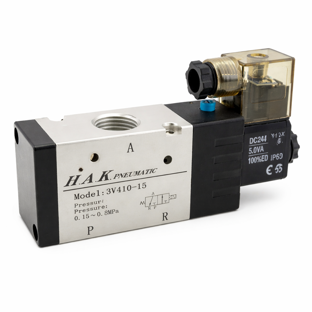 valvul pneumatike solenoid 3v410 15 dc24v