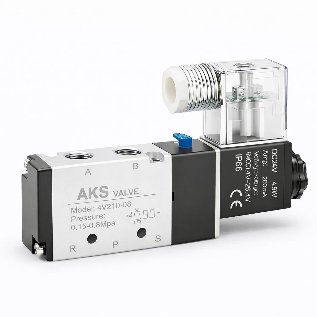 valvul solenoide pneumatike 4v210 08 – dc 24v