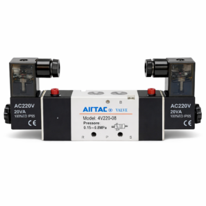 valvul pneumatike solenoid 4v220 08 ac220v