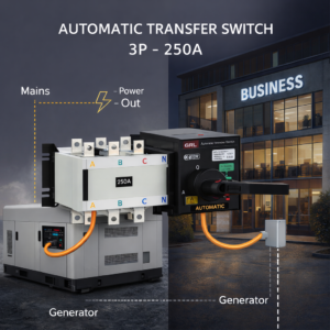 ats ndërprerës automatik 3p 250a hgld 250a/3