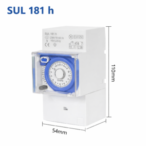 rele kohore mekanike 24h sul 181 – programues kohor din rail 220v