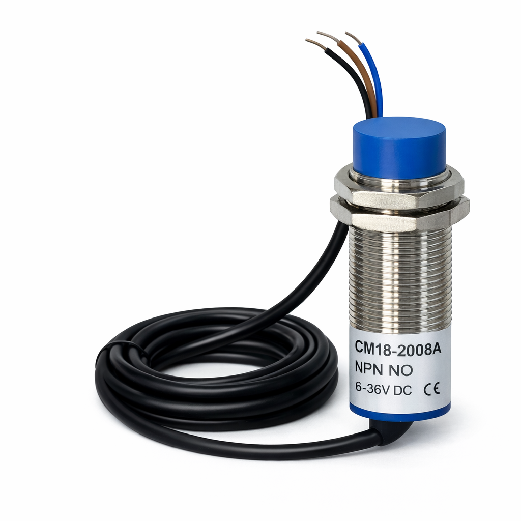 sensor induktiv cm18 2008a npn no 6 36vdc