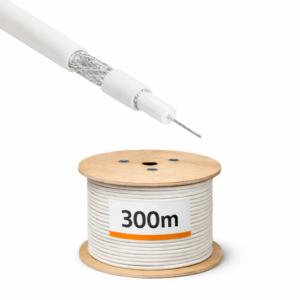 kabëll koaksial tv 1×300 m
