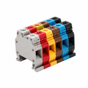 klemë lidhëse elektrike vs 2.5mm për montim në shinë