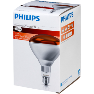 Llambë Infrared Philips 250W E27