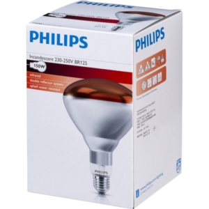 Llambë Infrared Philips 150W E27