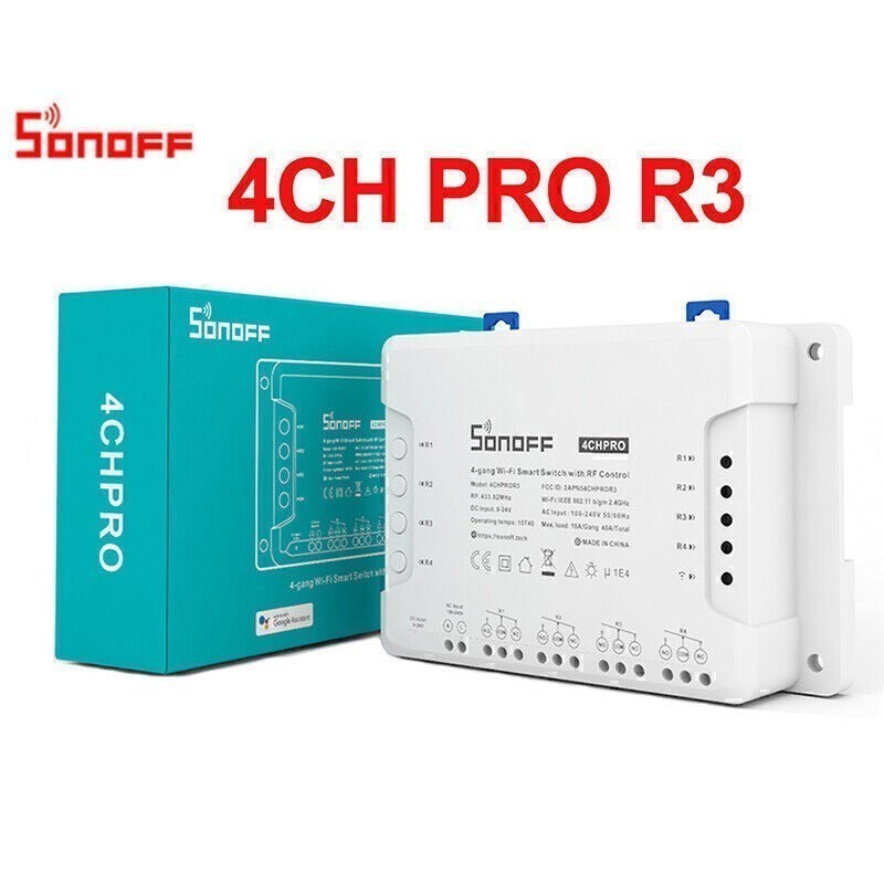 Sonoff 4CH PRO R3 – Rele WiFi me 4 kanale - Figura 2